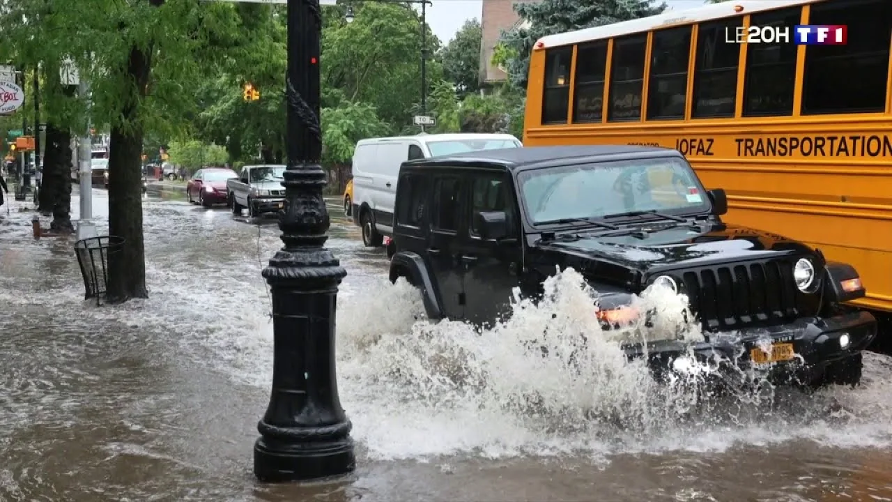 Inondations à New York : Quand la Big Apple devient la Ville des Eaux – Découvrez l’impact dévastateur de cette catastrophe climatique
