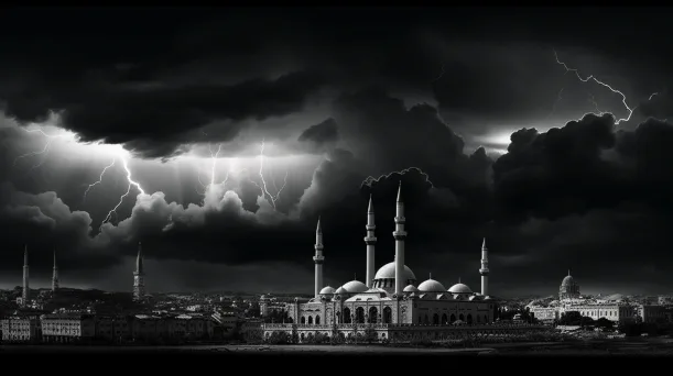 yecayeca an image of a mosque standing tall amidst a world in c 388dfa98 49a5 4331 b5a0 030000d597ce